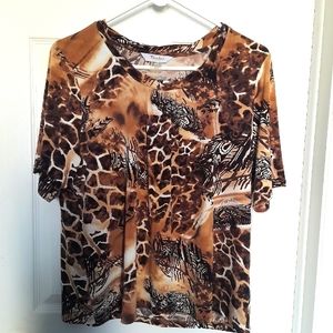 TanJay Womens PetiteTop